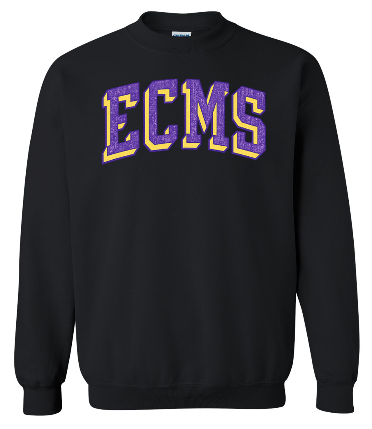 EC Middle Arch Distressed Crewneck Sweatshirt