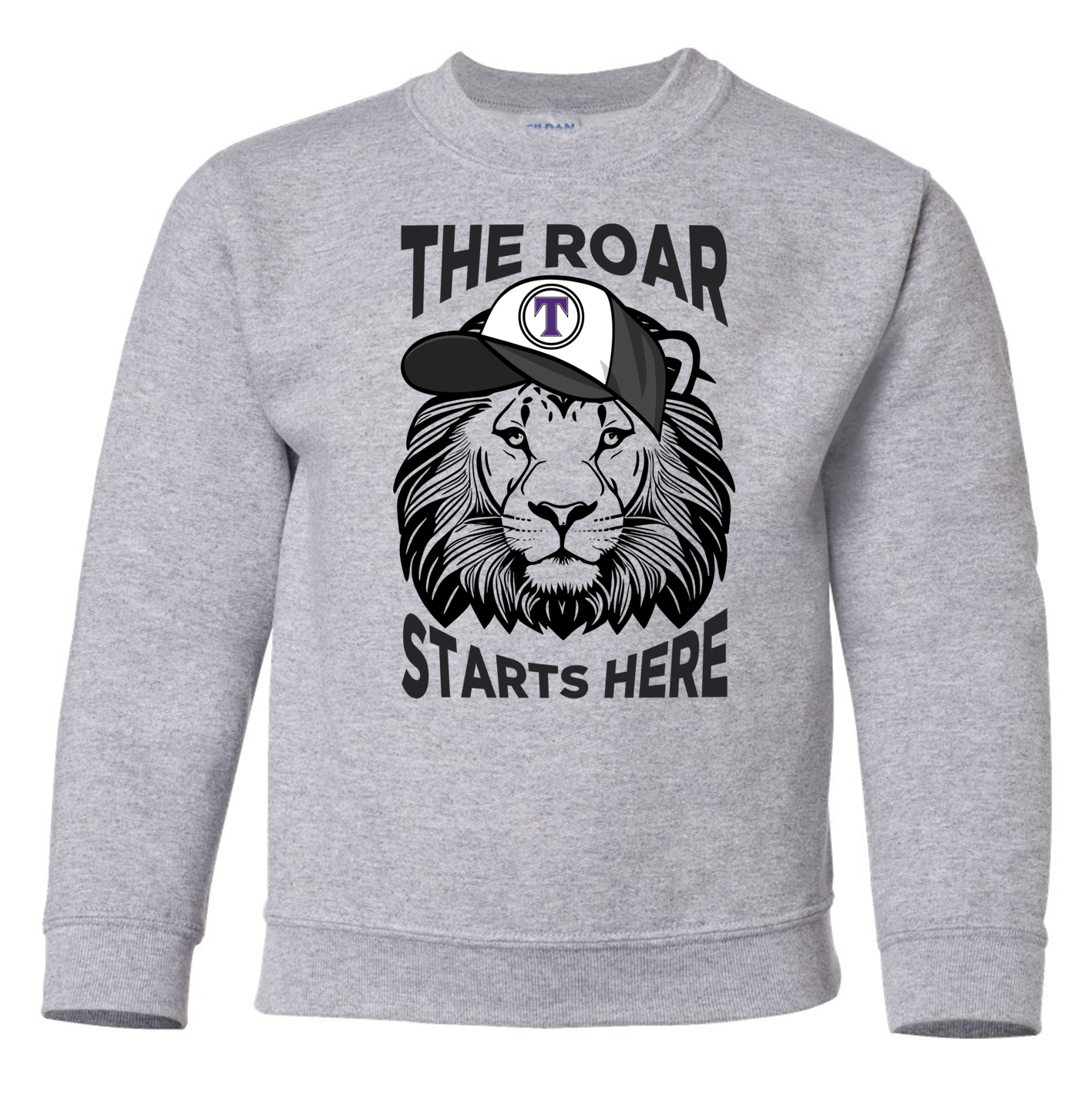 TCS Lower School "The Roar Starts Here Ball Cap" Crewneck