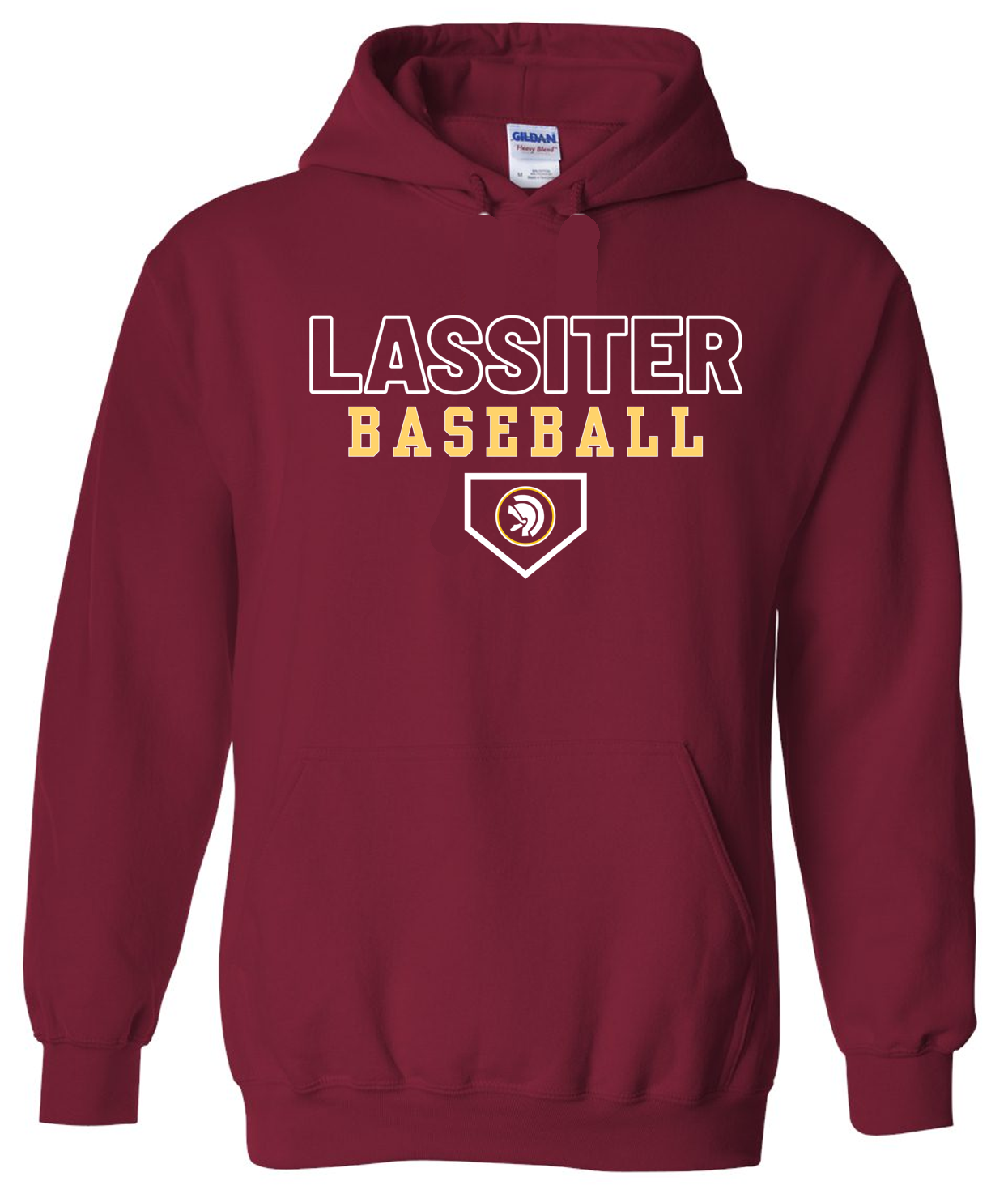 Lassiter Baseball Diamond Cotton Hoodie Sweatshirt
