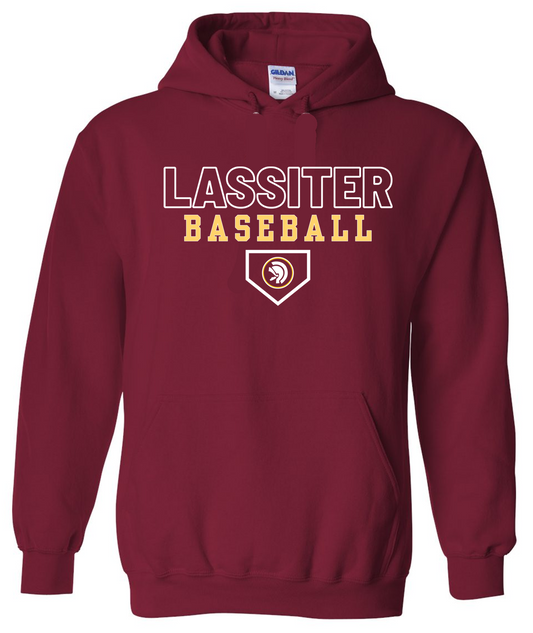 Lassiter Baseball Diamond Cotton Hoodie Sweatshirt