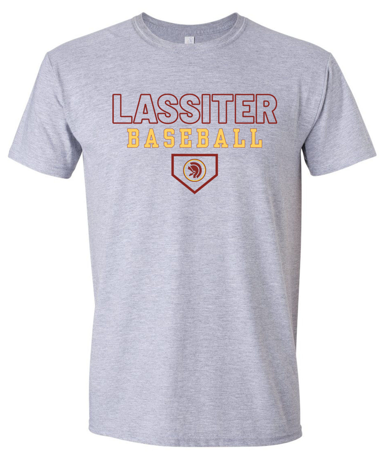 Lassiter Baseball Diamond Sleeve Cotton T-Shirt