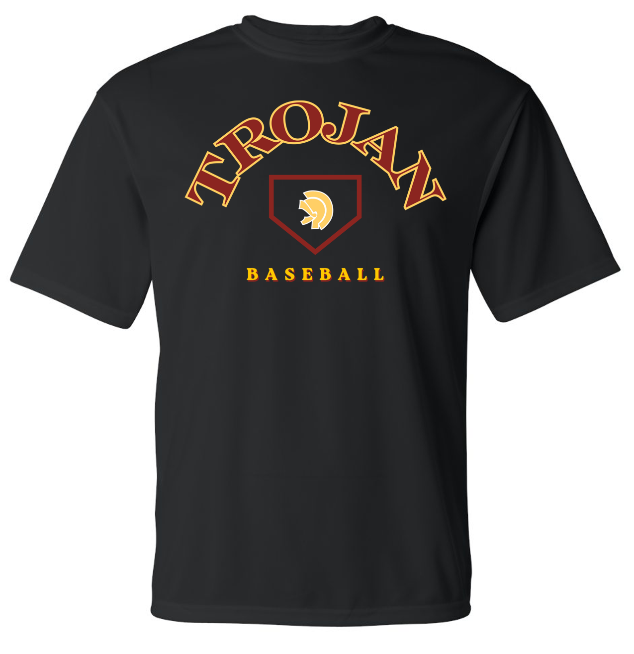 Lassiter Baseball Trojan Short Sleeve Dri-Fit T-Shirt