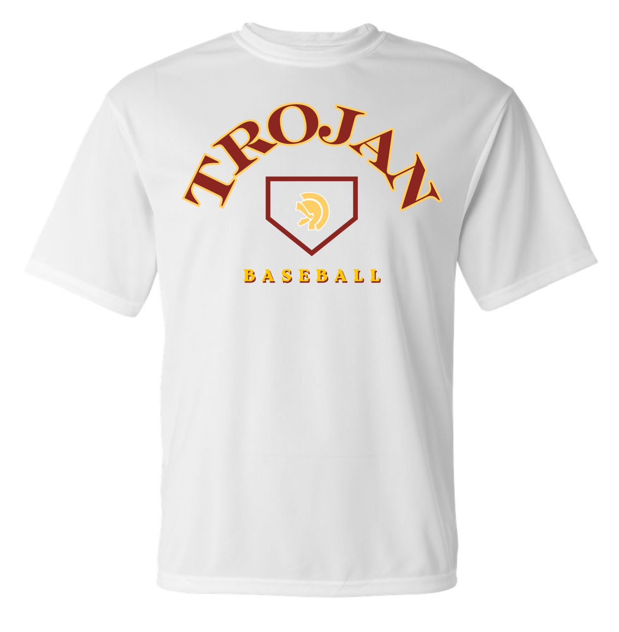 Lassiter Baseball Trojan Short Sleeve Dri-Fit T-Shirt
