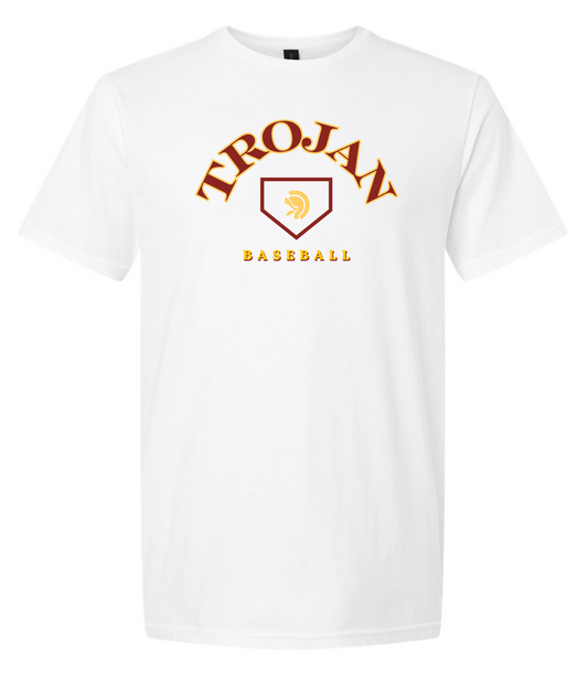 Lassiter Baseball Trojan Sleeve Cotton T-Shirt