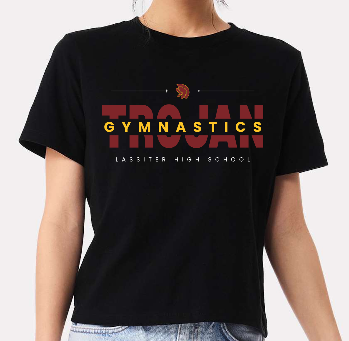 Lassiter Gymnastics Bella & Canvas Short Sleeve Heavyweight T-Shirt *REQUIRED*