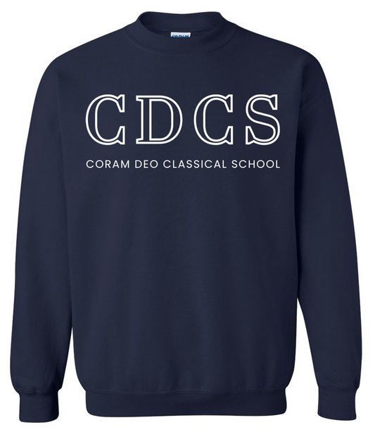 Coram Deo Outline Crewneck Sweatshirt