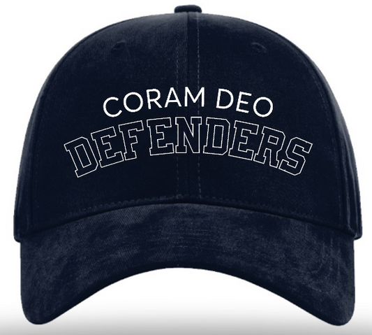 Coram Deo America Style Navy Adjustable Hat