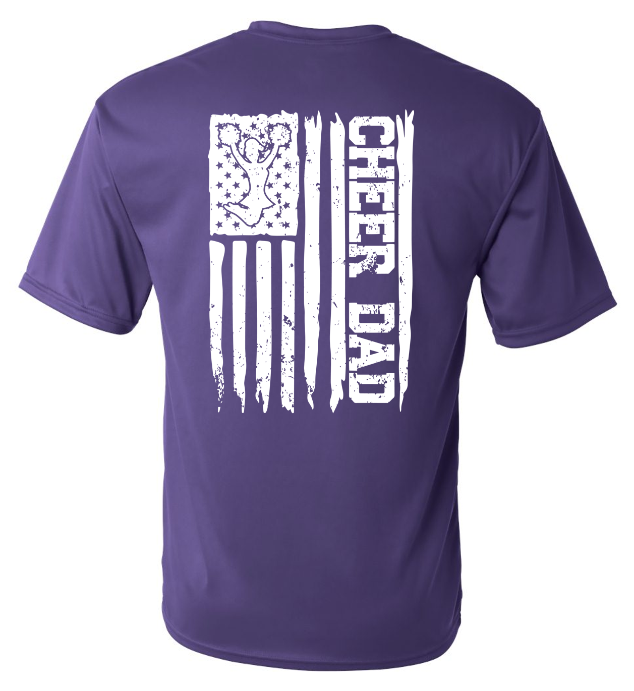 EC Middle Pep Squad Cheer Dad Short Sleeve Dri-Fit T-Shirt