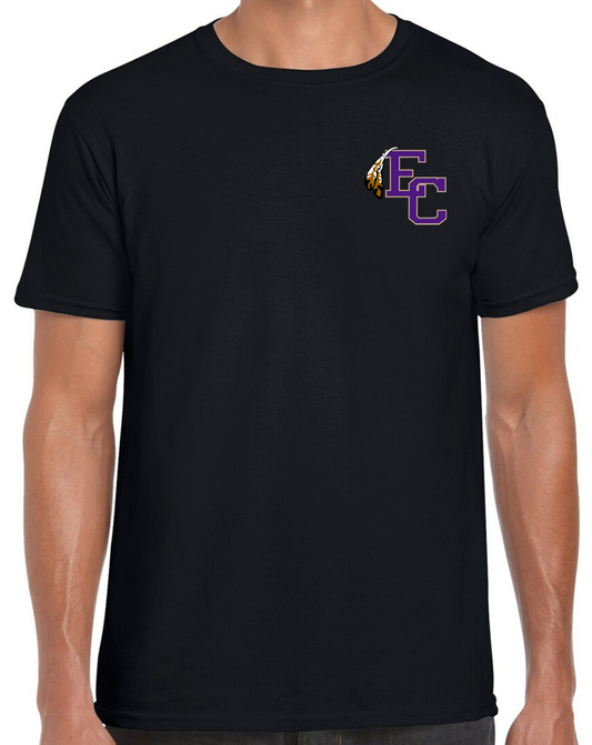 EC Middle Pep Squad Cheer Dad Sleeve Cotton T-Shirt