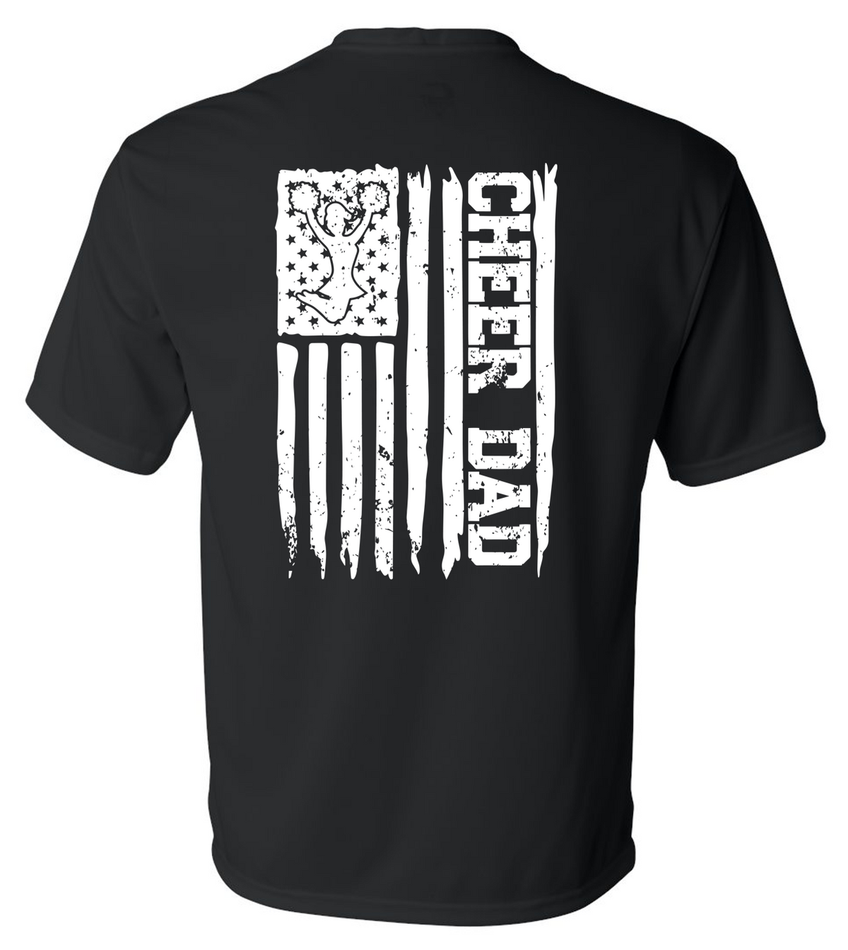EC Middle Pep Squad Cheer Dad Short Sleeve Dri-Fit T-Shirt