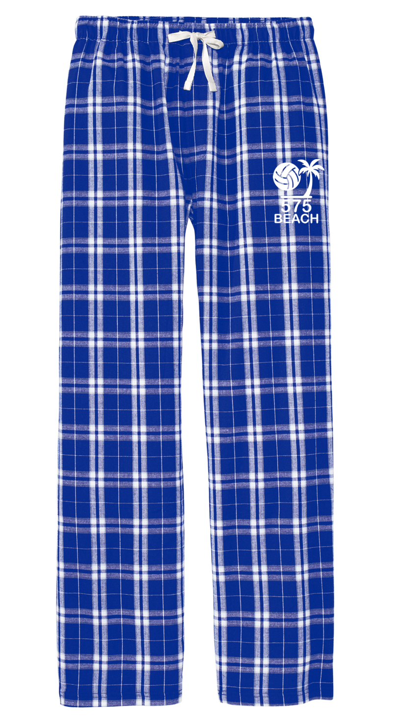 575 Beach Volleyball Flannel Plaid Pants