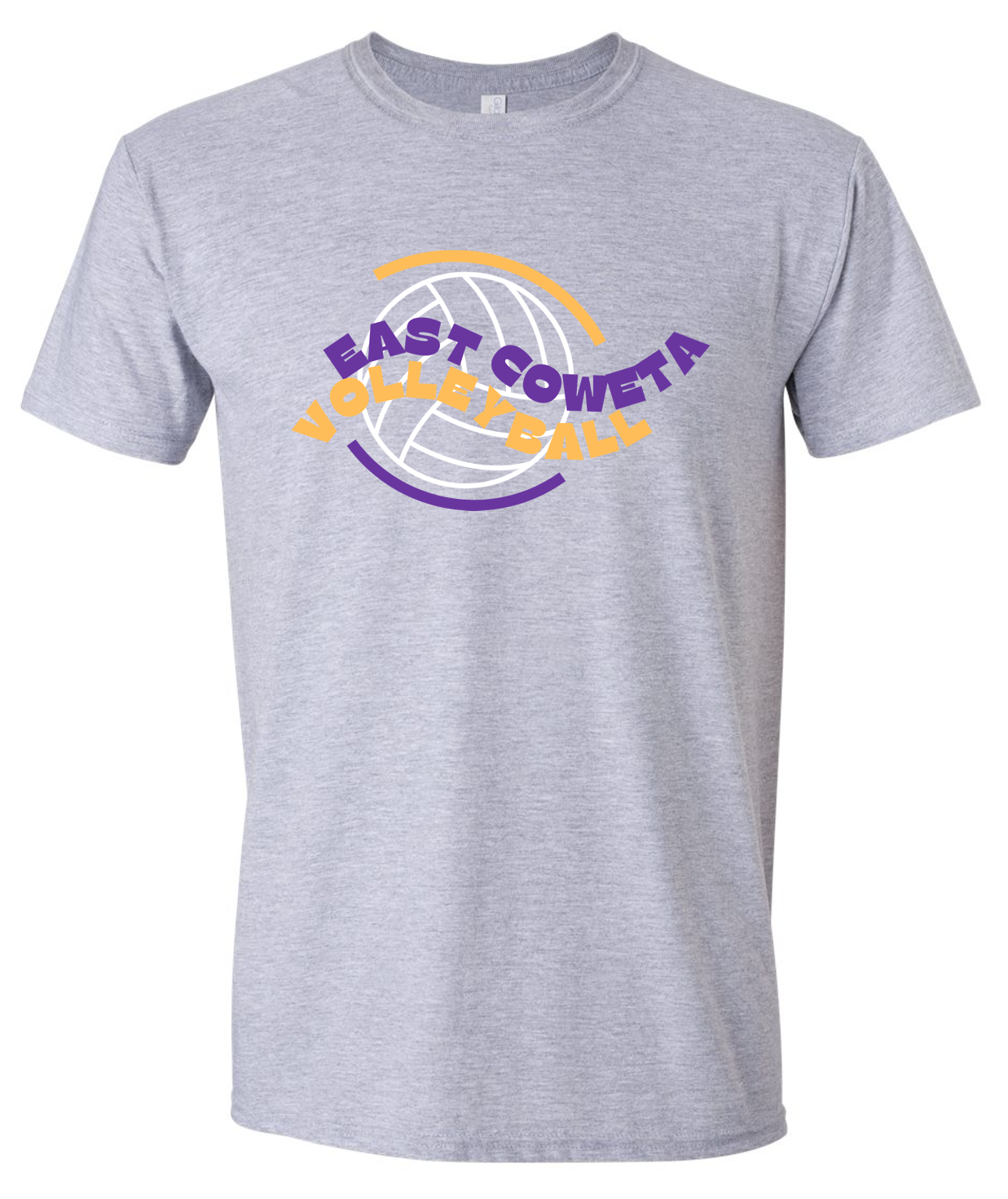 EC High Volleyball Curved Short Sleeve T-shirts