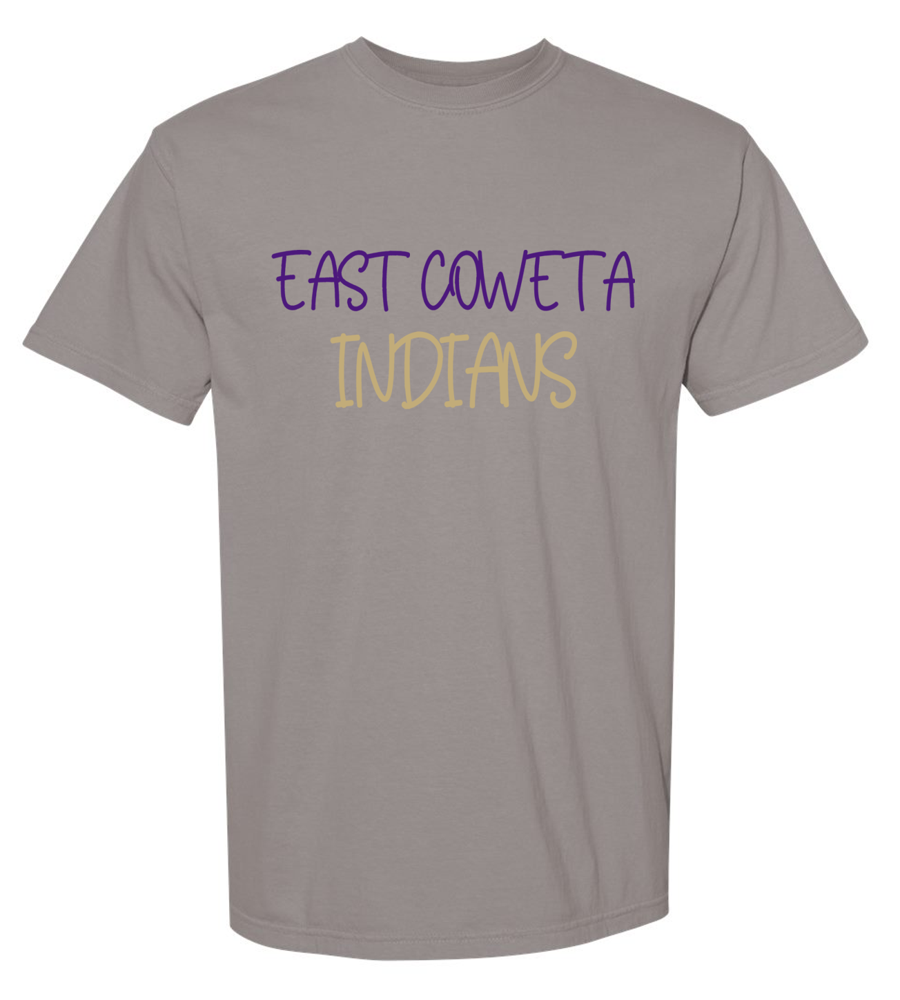 EC High Volleyball 3D Puff Comfort Colors Short Sleeve T-shirts
