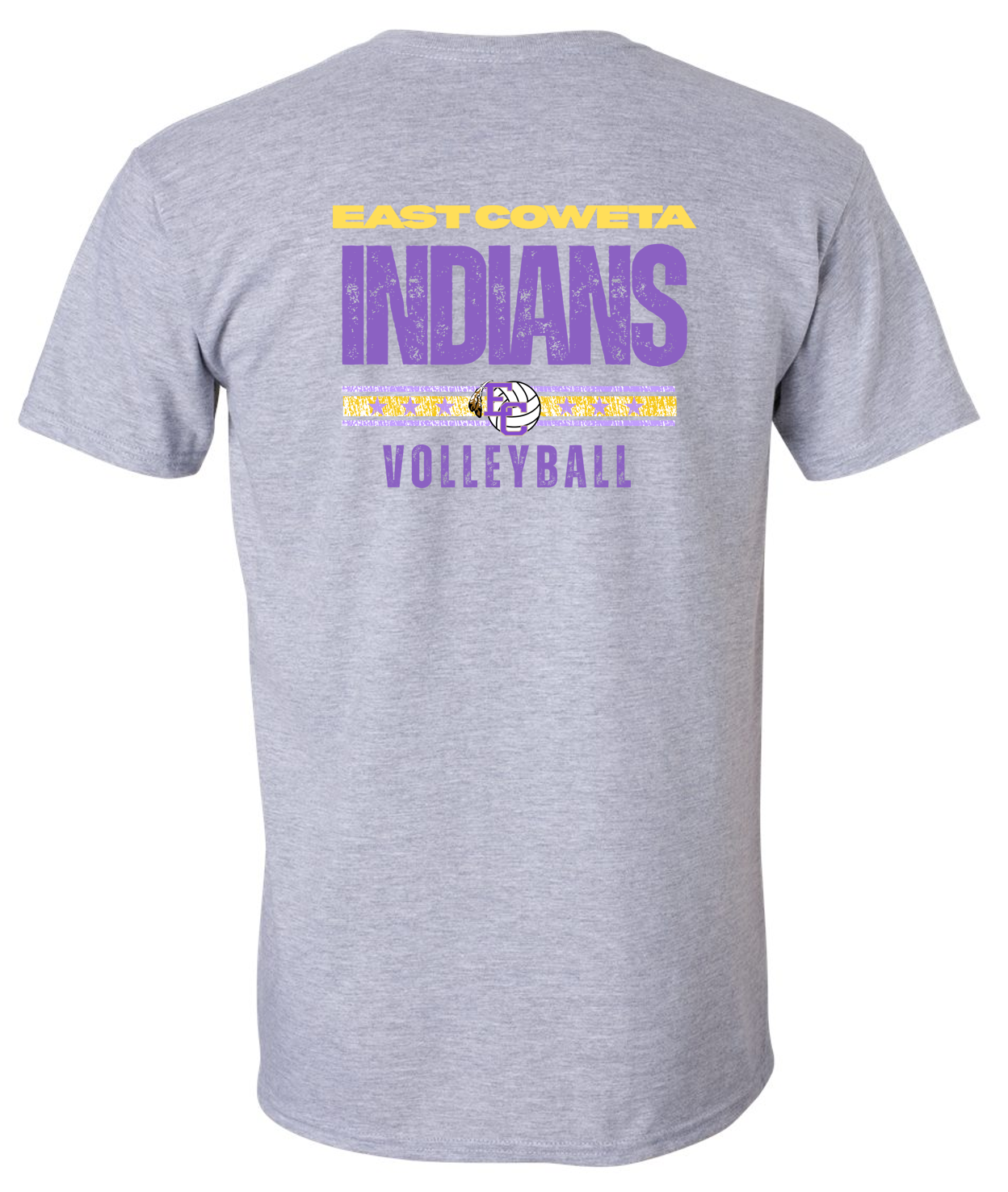 EC High Volleyball Stars Short Sleeve T-shirts
