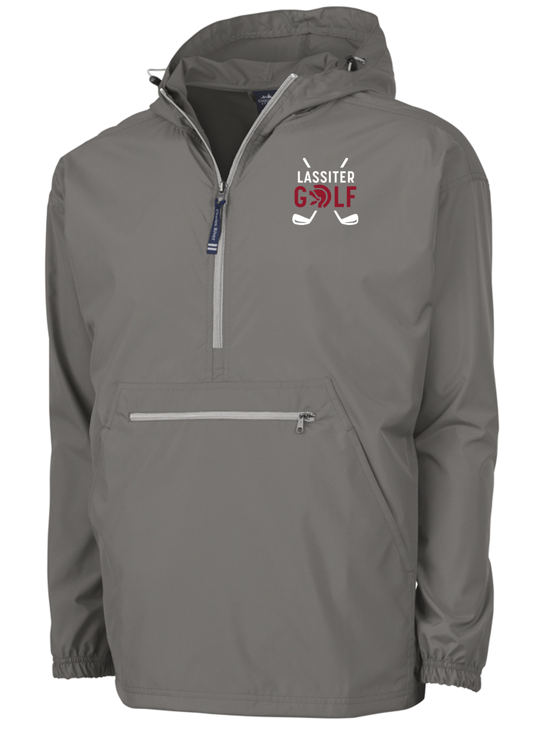 Lassiter Golf Charles River 1/4 Zip Adult Lightweight Pull Over Jacket