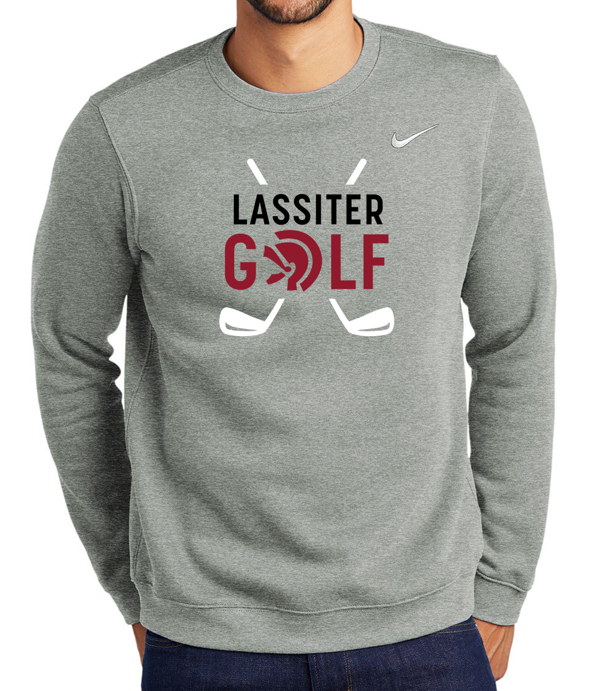 Lassiter Golf Nike Adult Crewneck Sweatshirt