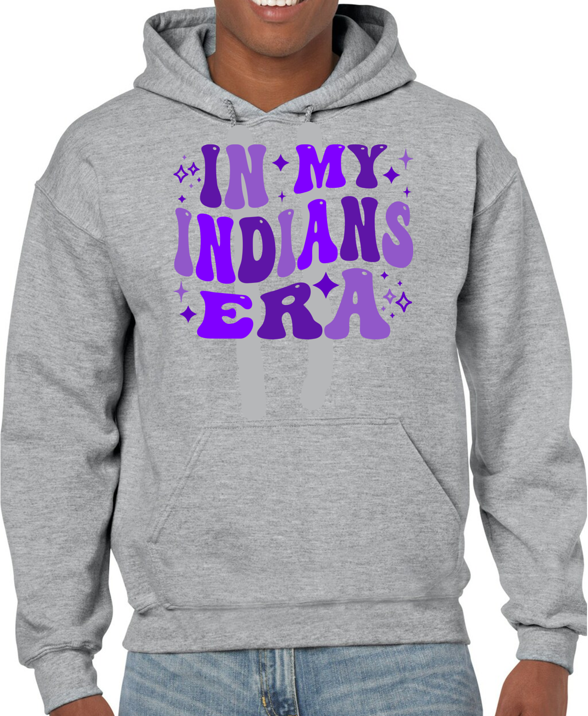 EC Middle In My Indians Era Cotton Hoodie Sweatshirt