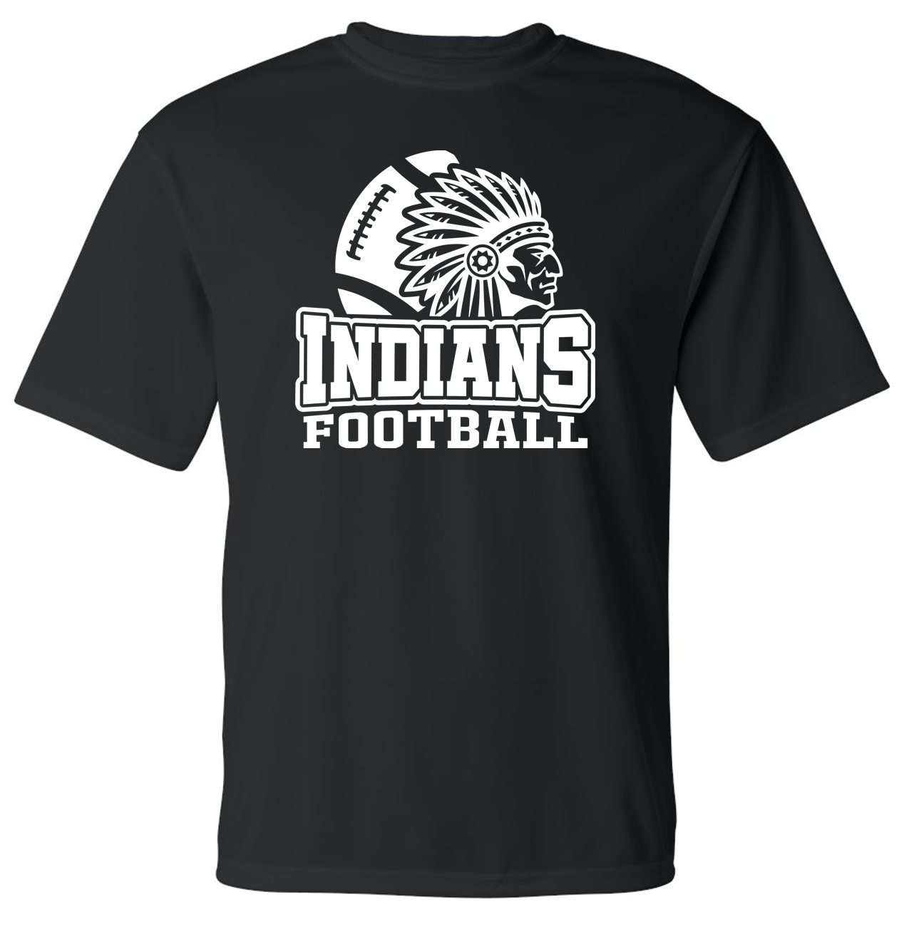 EC Middle Indians Football Short Sleeve Dri-Fit T-Shirt