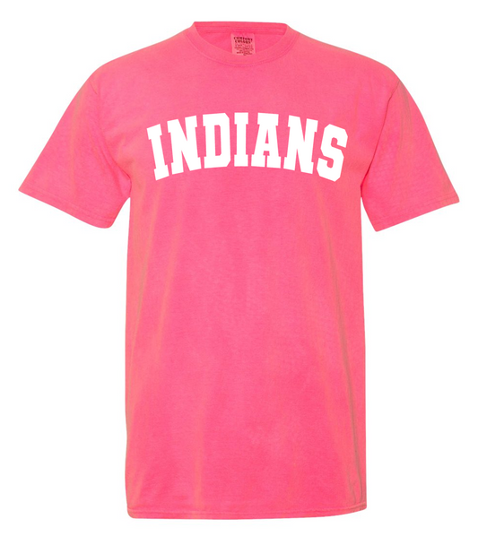 EC Middle Arched Indians Comfort Colors Adult T-Shirt