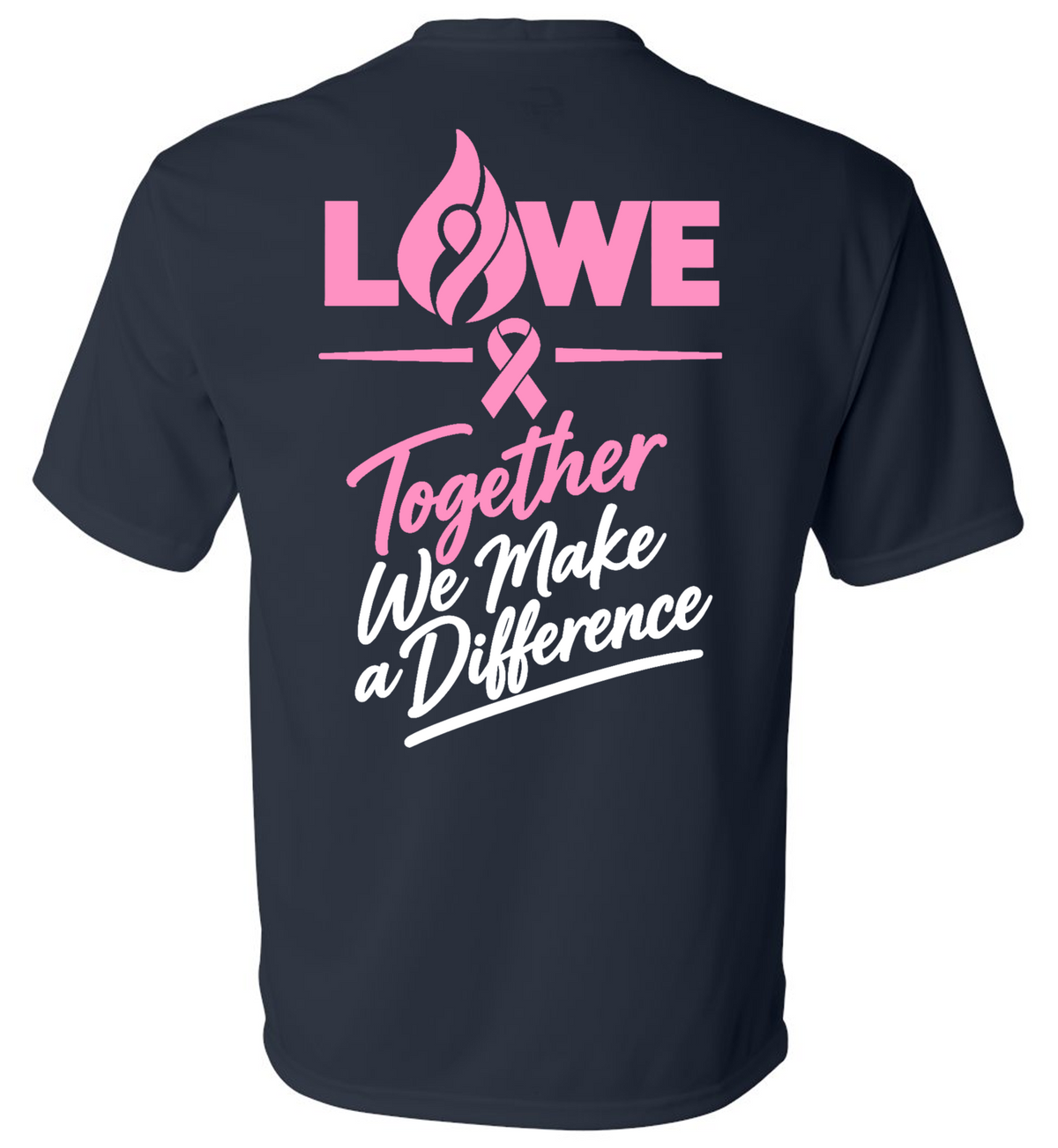 Lowe Rental Pink Out Fundraiser T-Shirt