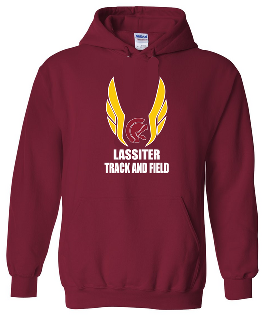 Lassiter Track & Field Cotton Hoodie Sweatshirt
