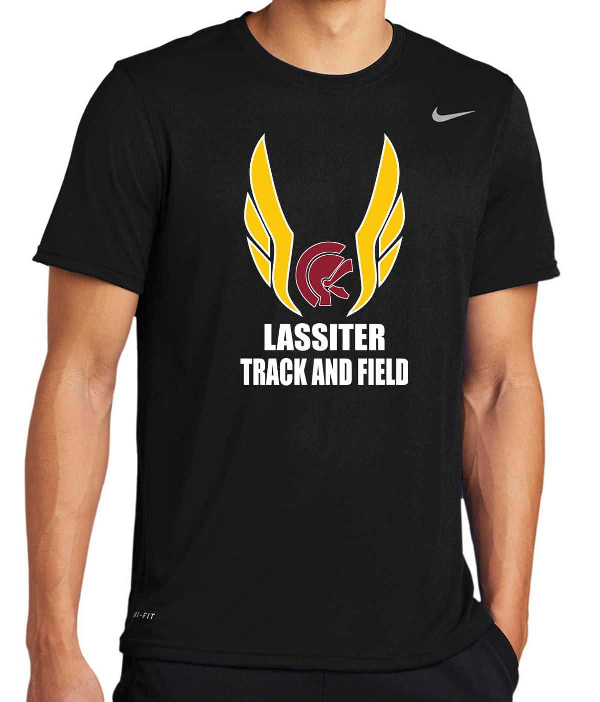 Lassiter Track & Field Nike Short Sleeve Dri-Fit T-Shirt