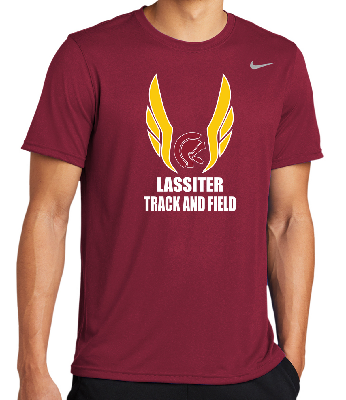 Lassiter Track & Field Nike Short Sleeve Dri-Fit T-Shirt