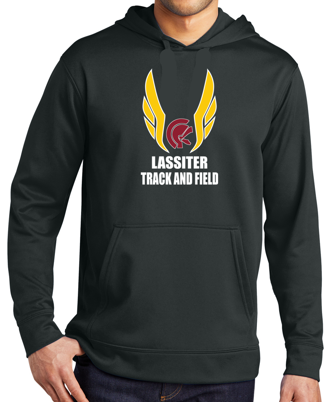 Lassiter Track & Field Performance Hoodie Sweatshirt