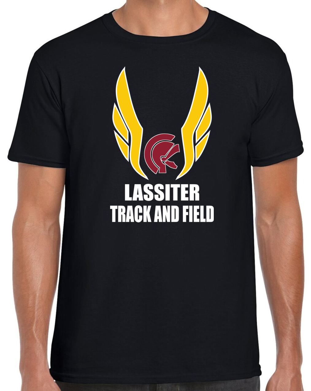 Lassiter Track & Field Short Sleeve Cotton T-Shirt