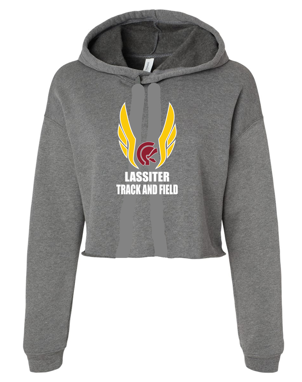 Lassiter Track & Field Women's Cropped Hoodie