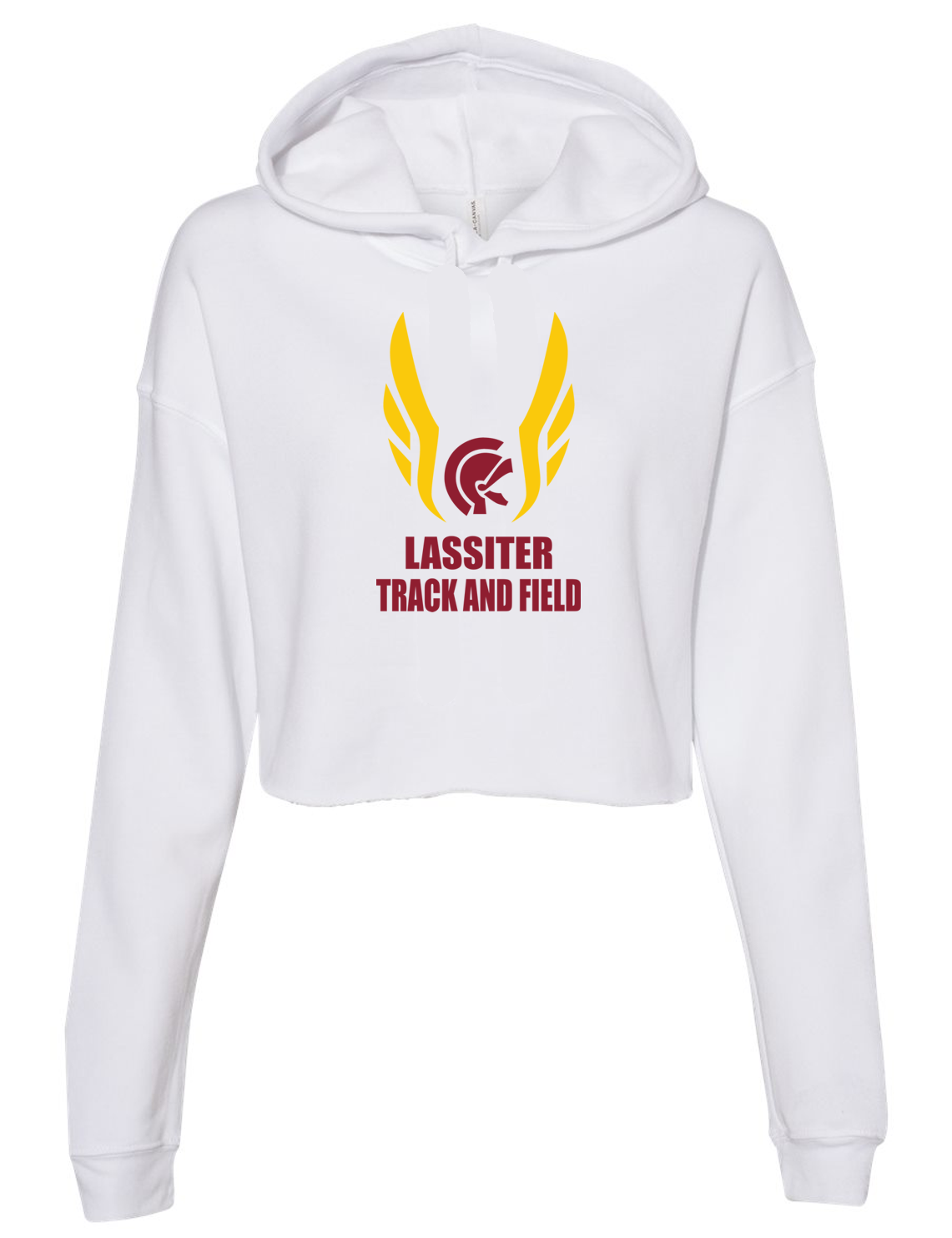 Lassiter Track & Field Women's Cropped Hoodie