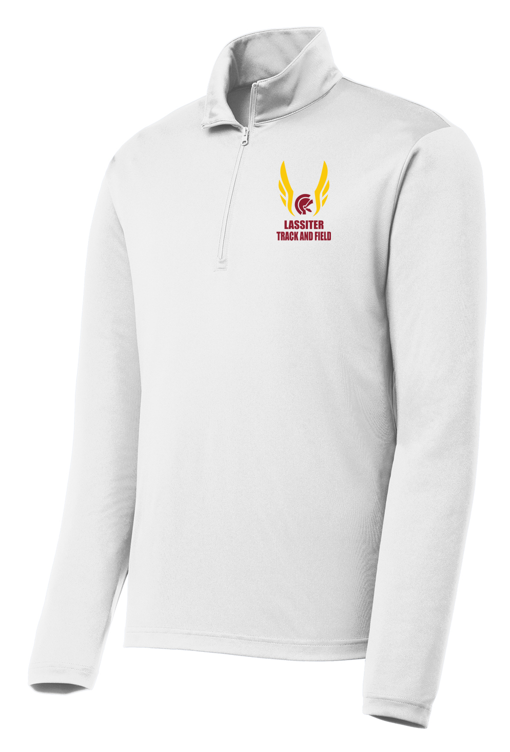 Lassiter Track & Field 1/4 Zip Lightweight Pull Over Jacket
