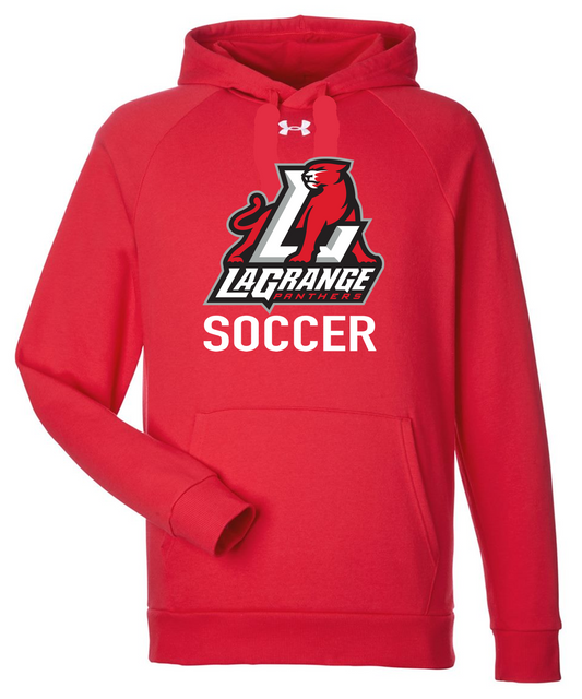 Lagrange Panthers Soccer Logo Under Armour Cotton Hoodie Sweatshirt