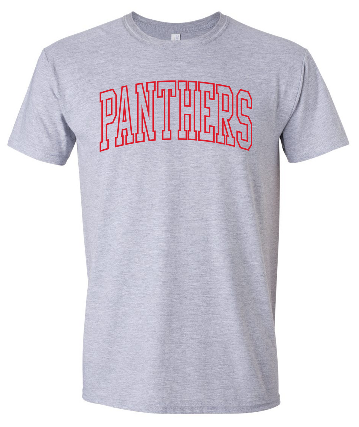 Lagrange Panthers Varsity Outline Short Sleeve Cotton T-shirts