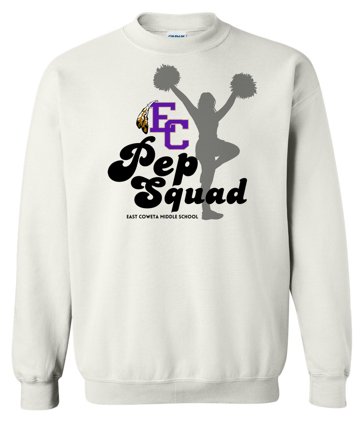 EC Middle Pep Squad Crewneck Sweatshirt