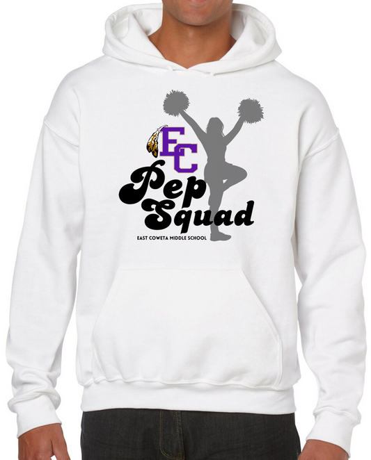 EC Middle Pep Squad Cotton Hoodie Sweatshirt