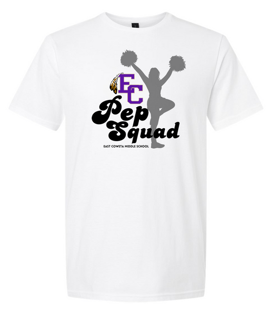 EC Middle Pep Squad Sleeve Cotton T-Shirt