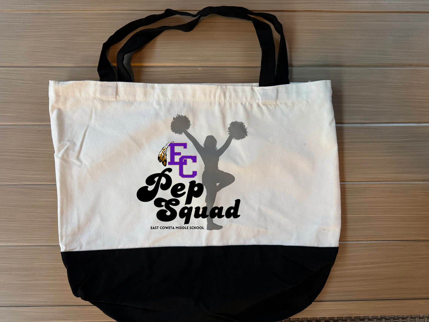 EC Middle Pep Squad Tote Bag