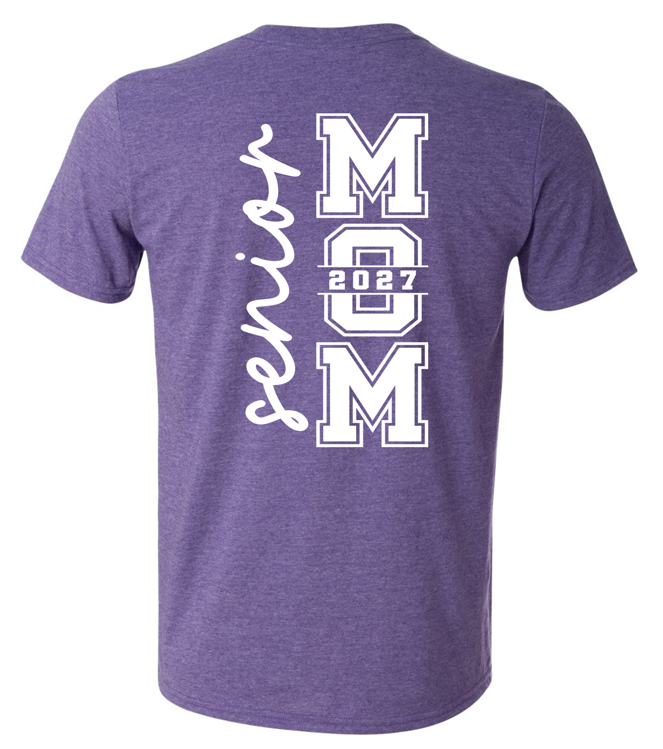Senior Mom Short Sleeve T-Shirt with NO FIRST NAME