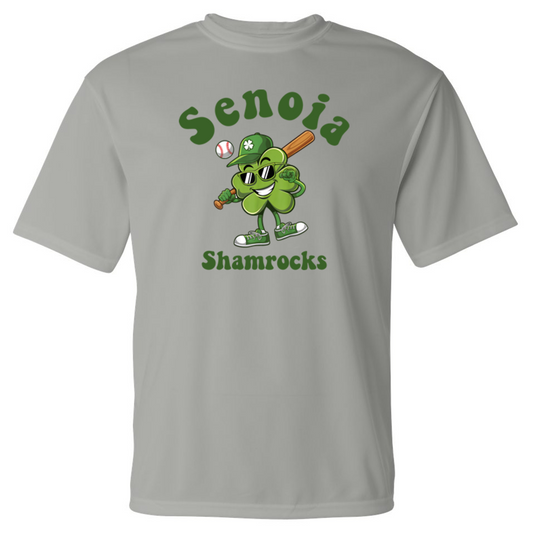 Senoia Shamrock Baseball Short Sleeve Dri-fit T-shirts