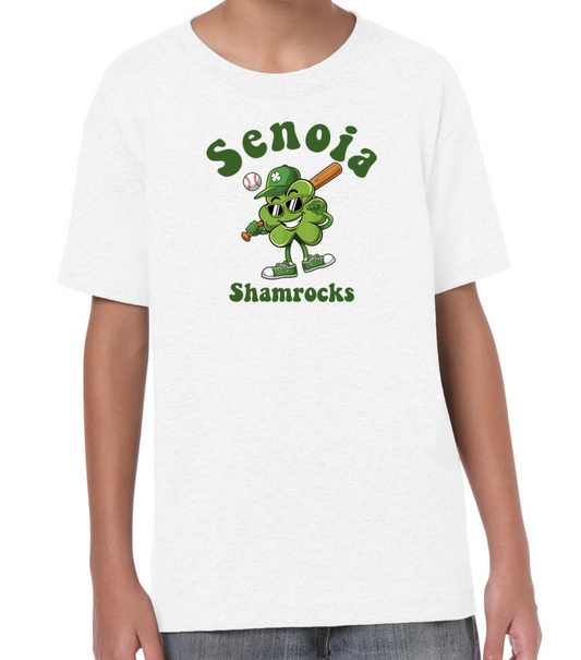 Senoia Shamrock Baseball Toddler Short Sleeve T-Shirt