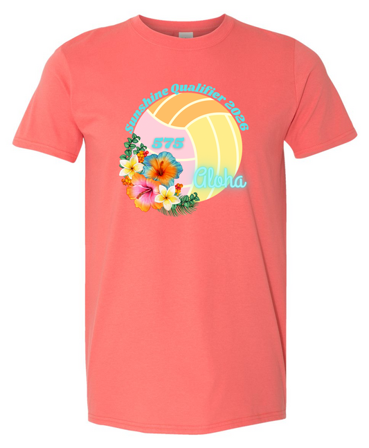 Sunshine Qualifier 2026 575 Volleyball Short Sleeve T-shirt (Front Only)