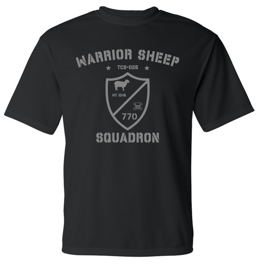 TCS Soccer Warrior Black Short Sleeve Dri-fit T-shirt w/ Personalization