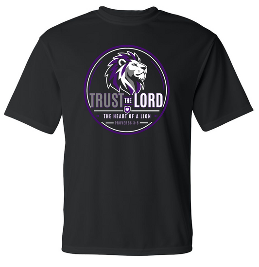 TCS Middle School & Upper Elementary Trust The Lord Logo Short Sleeve Dri-Fit T-Shirt