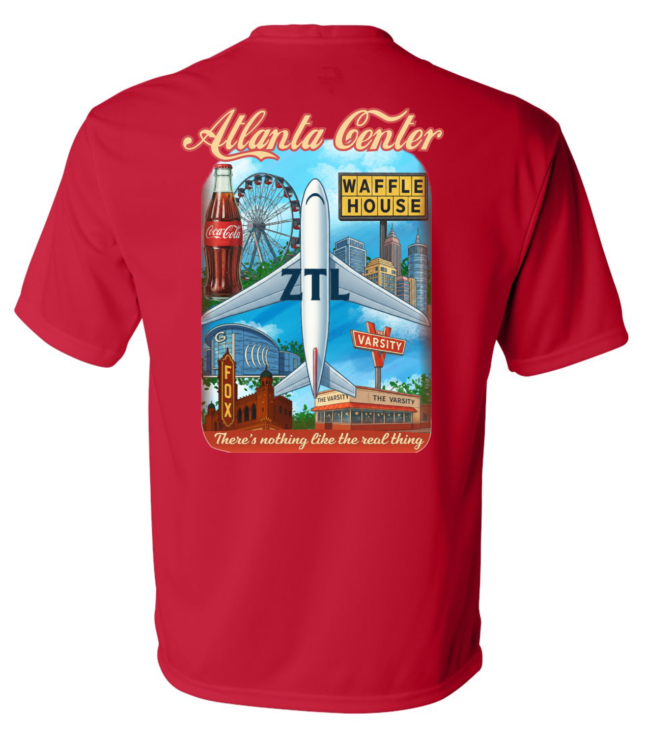 Atlanta Center Skyline Short Sleeve Dri-Fit T-Shirt