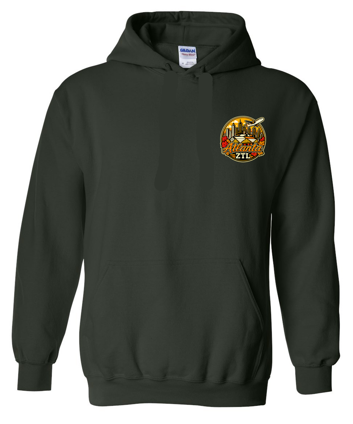 Atlanta Center Fall Cotton Hoodie Sweatshirt