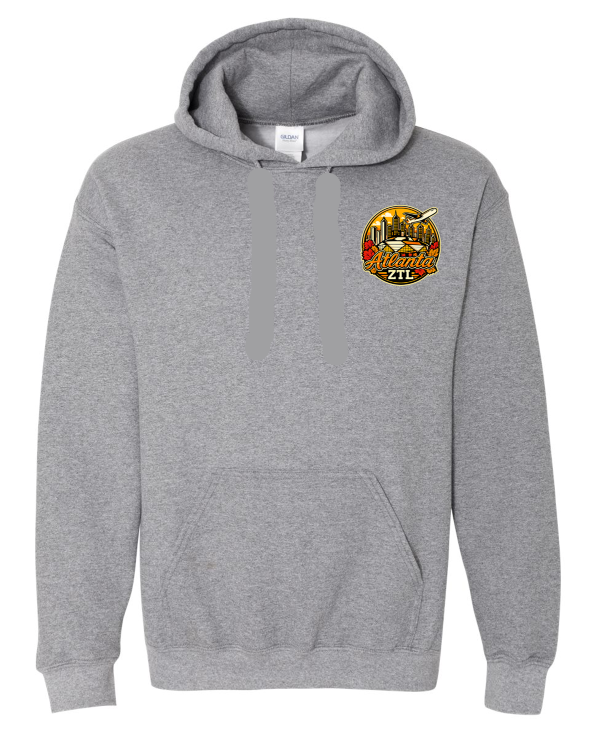 Atlanta Center Fall Cotton Hoodie Sweatshirt