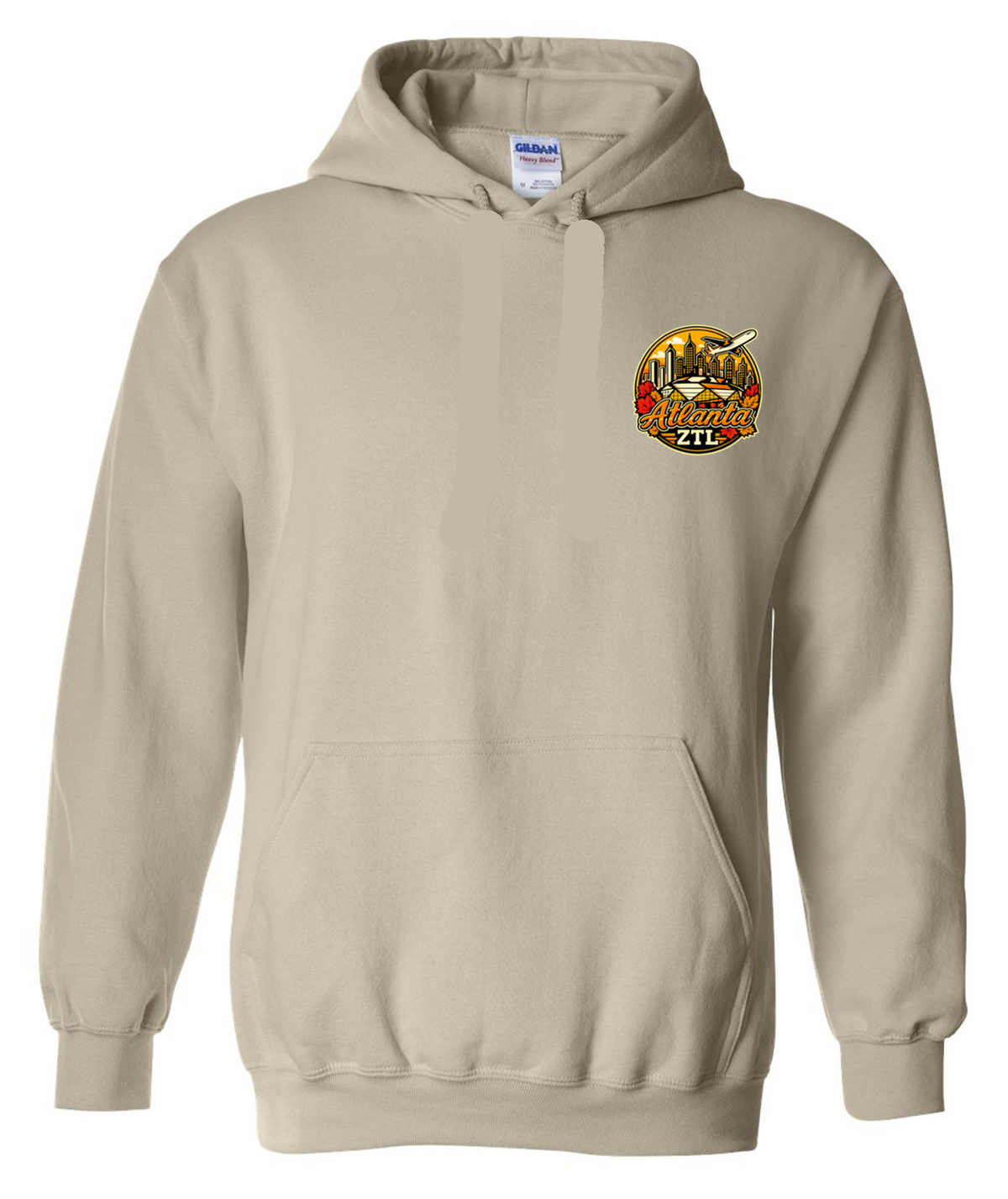 Atlanta Center Fall Cotton Hoodie Sweatshirt