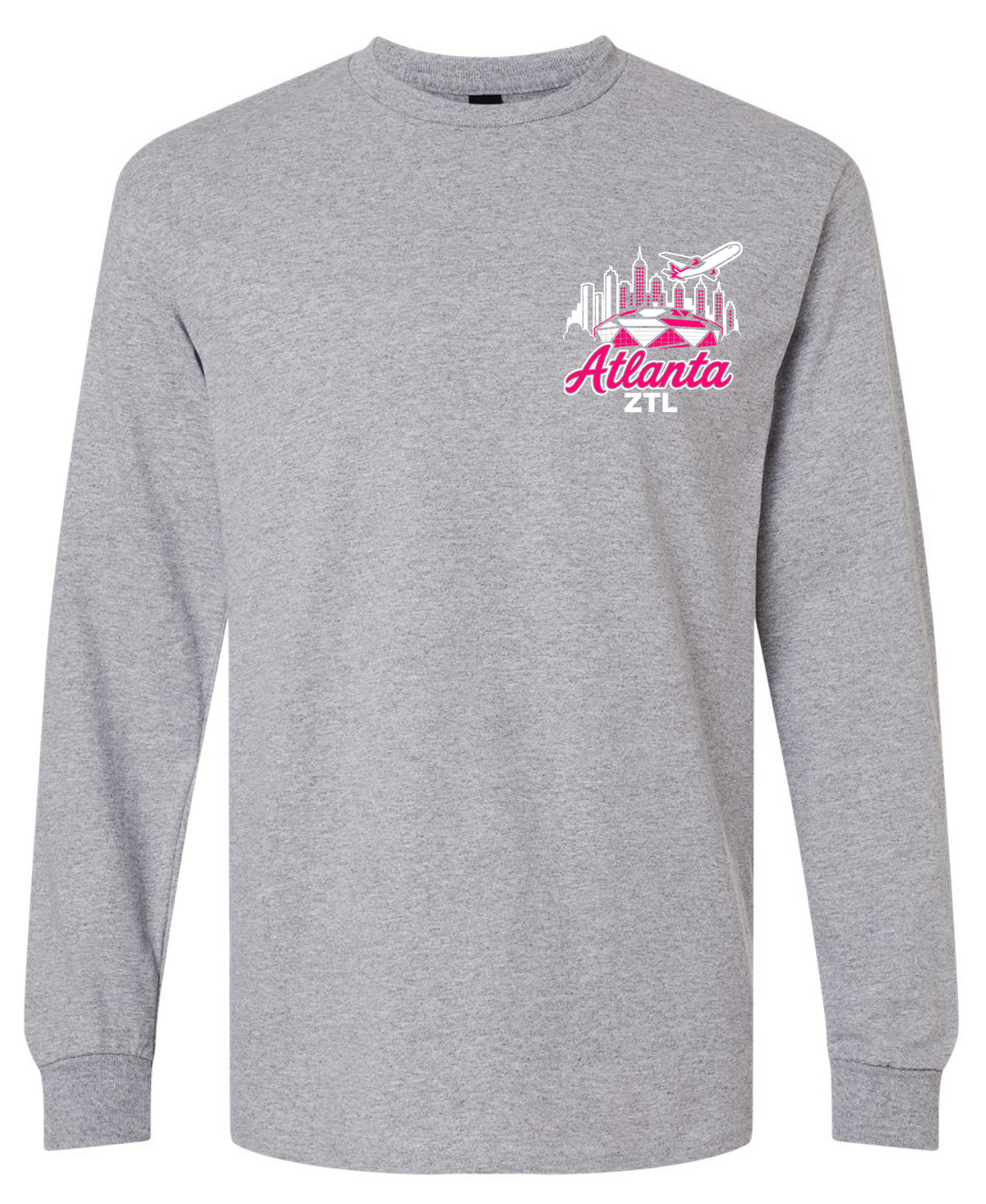 Atlanta Center Breast Cancer Long Sleeve Cotton T-shirts