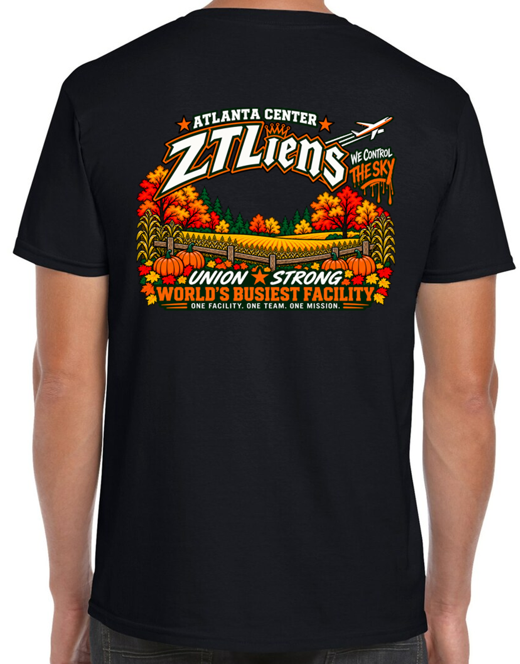 Atlanta Center Fall Short Sleeve Cotton T-Shirt